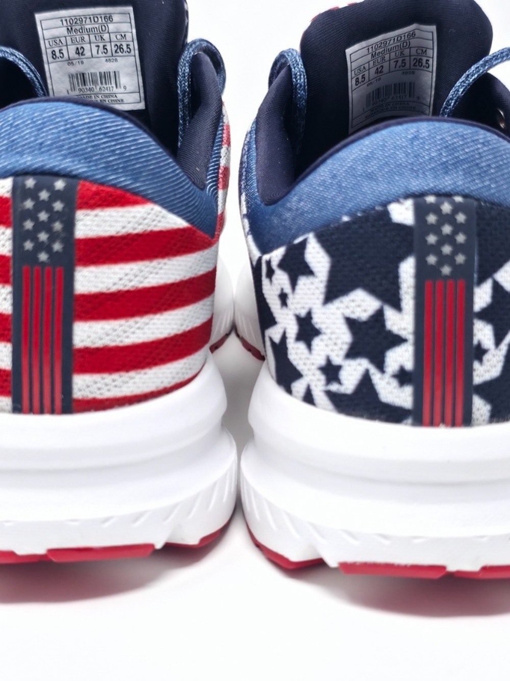 Brooks Patriotic Running Shoes - Red White Blue! Women’s 8.5! NWOB! - Picture 7 of 11